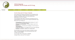 Desktop Screenshot of itcca-chemnitz.de